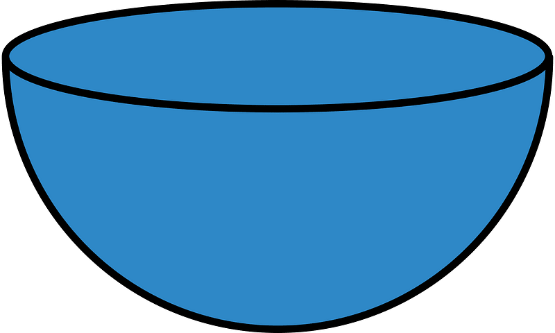 Blue Half sphere