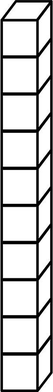 White Rod - Represent tens