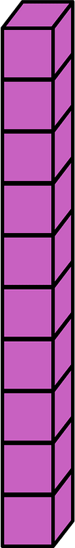 Magenta Rod - Represent tens