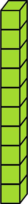 Lime Rod - Represent tens