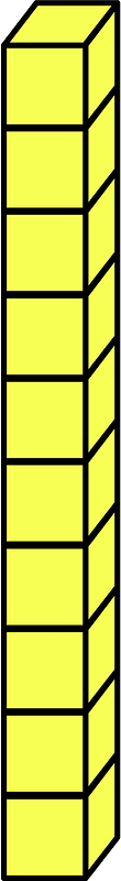 Yellow Rod - Represent tens