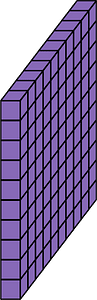 Violet Flat - Represent hundreds