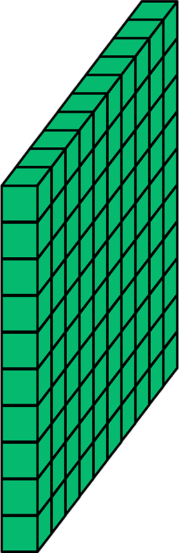 Green Flat - Represent hundreds