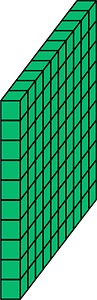 Green Flat - Represent hundreds