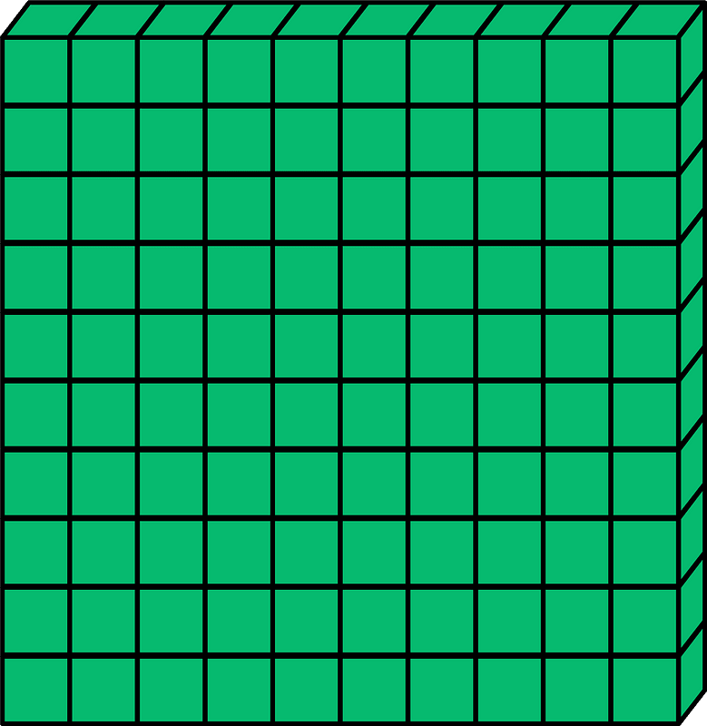 Green Flat - Represent hundreds