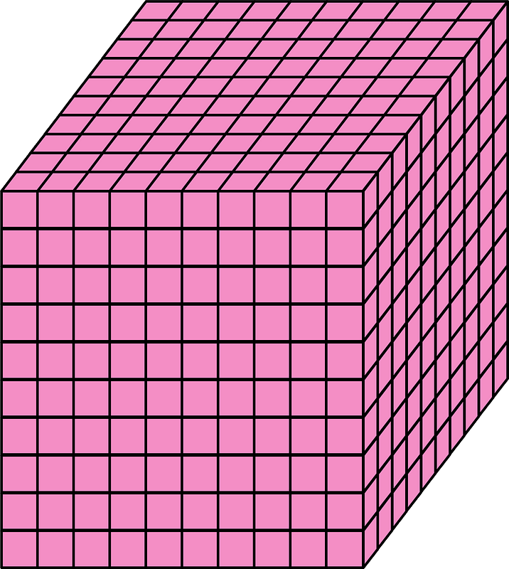 Purple Cube - Represent thousands