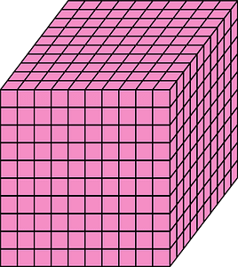 Purple Cube - Represent thousands