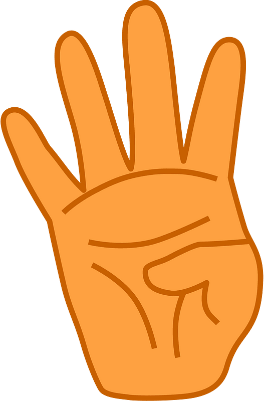 4 Fingers (Orange skin)