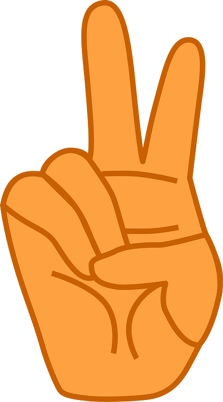 2 Fingers (Orange skin)