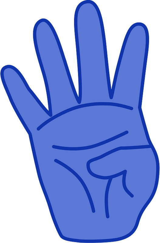 4 Fingers (Ultramarine skin)