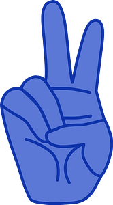 2 Fingers (Ultramarine skin)