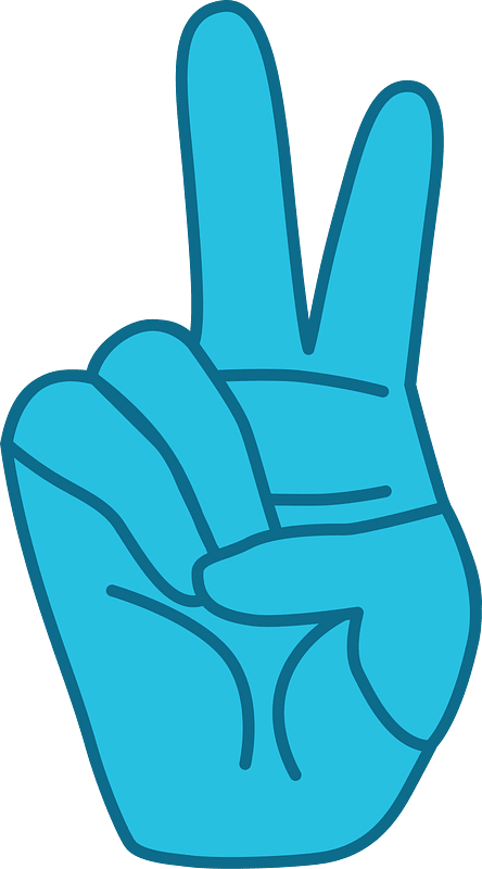 2 Fingers (Blue skin)
