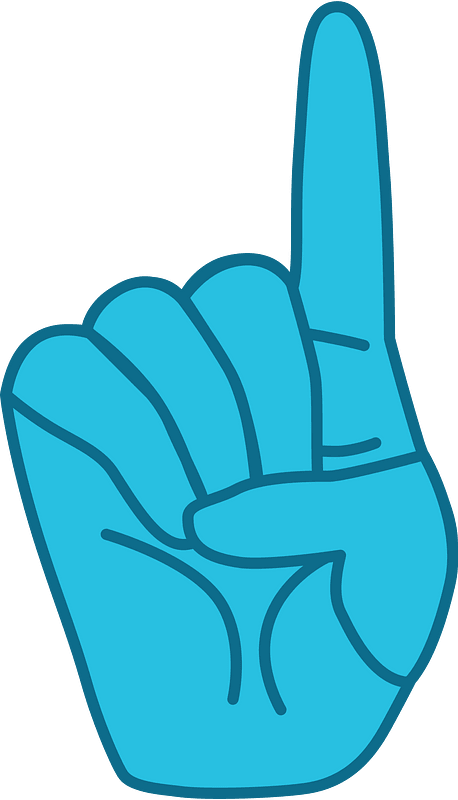 1 Finger (Blue skin)