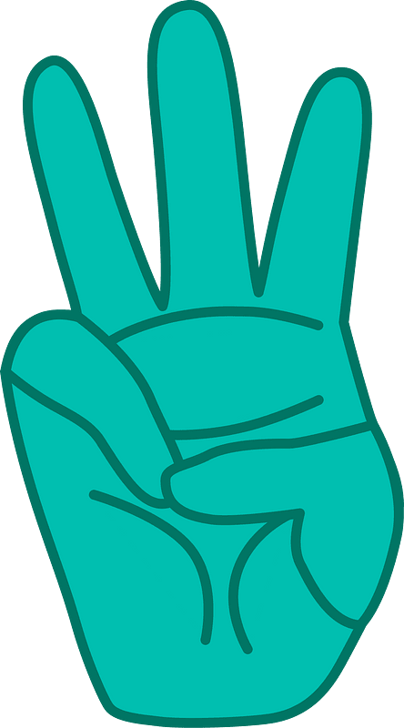 3 Fingers (Teal skin)