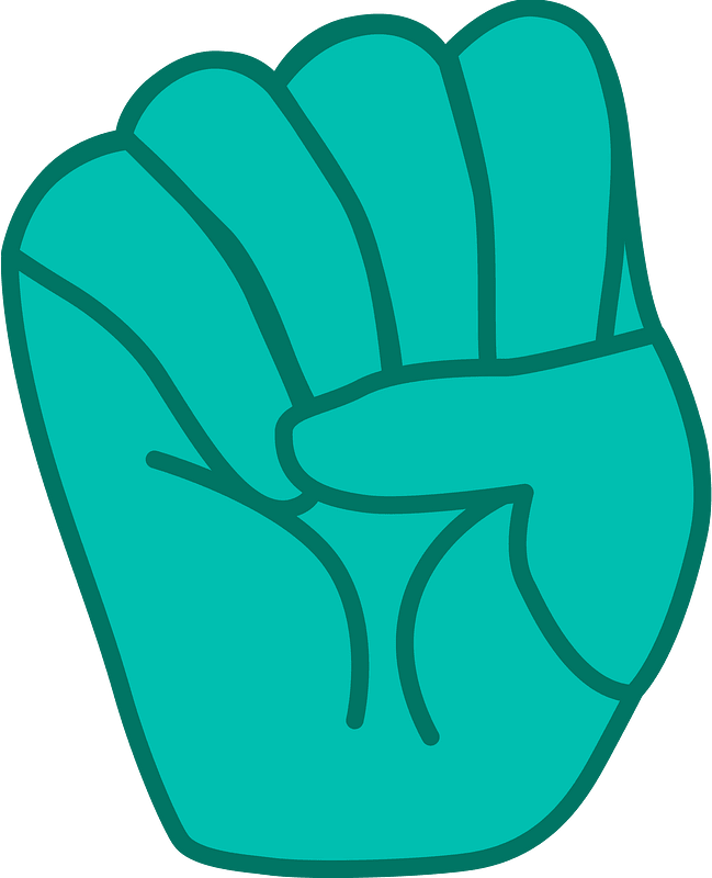 0 Fingers (Teal skin)