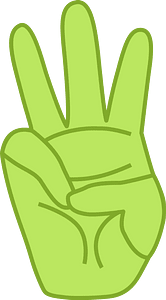3 Fingers (Lime skin)
