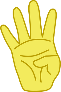 4 Fingers (Yellow-Green skin)