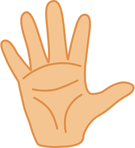 5 Fingers (Medium Light skin)