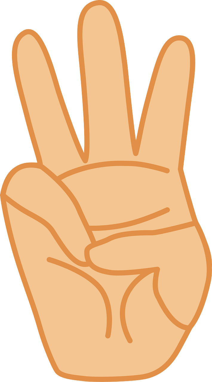 3 Fingers (Medium Light skin)