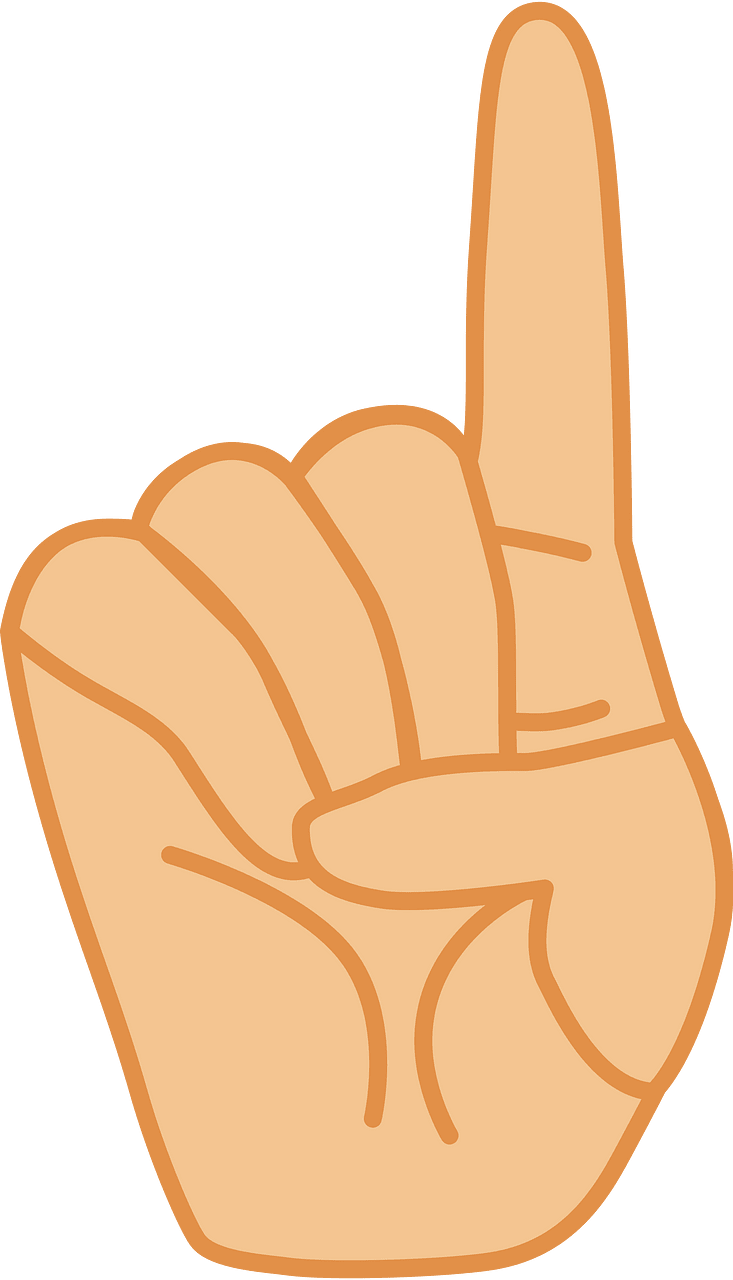 1 Finger (Medium Light skin)