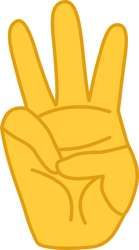 3 Fingers (Yellow-Amber skin)