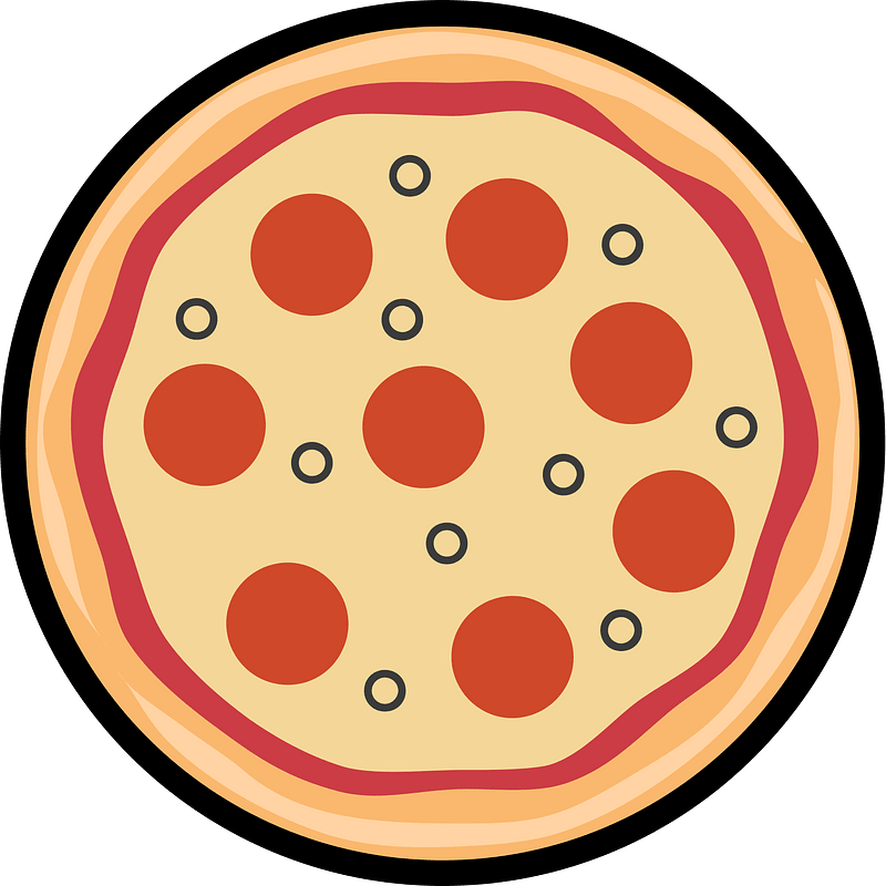 Pizza Fractions 1:1
