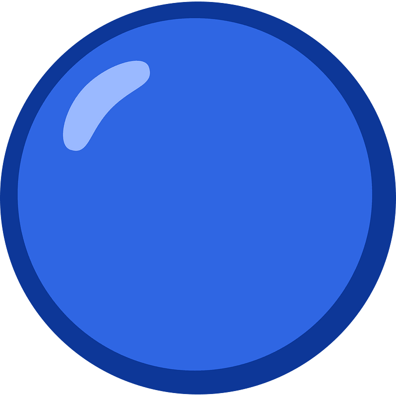 Ultramarine ball lollipop head