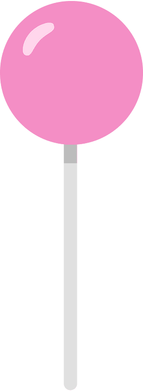 Purple ball lollipop