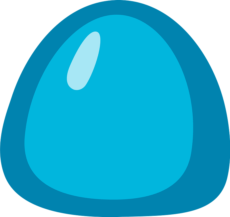 Cerulean-Blue hard candy