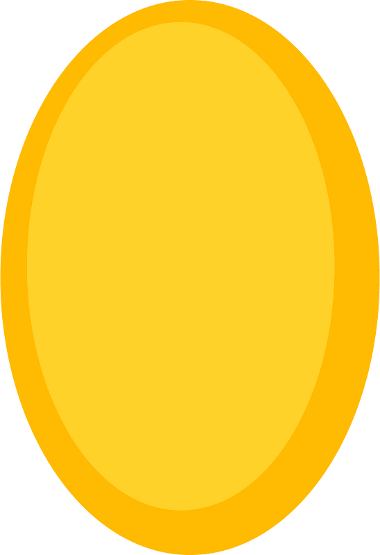 Yellow-Amber oval candy