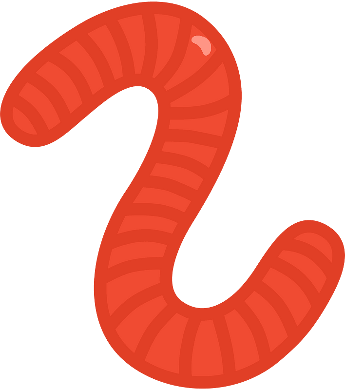 Vermilion gummy worm
