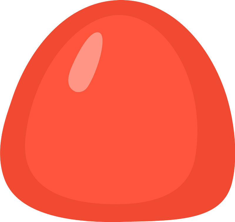 Vermilion hard candy