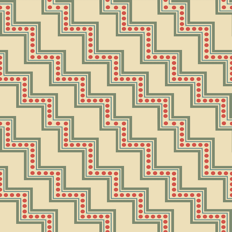 Medieval Zigzag Pattern