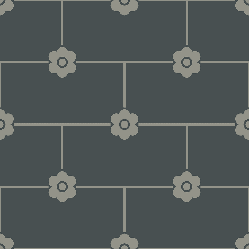 Medieval pattern in dark colours