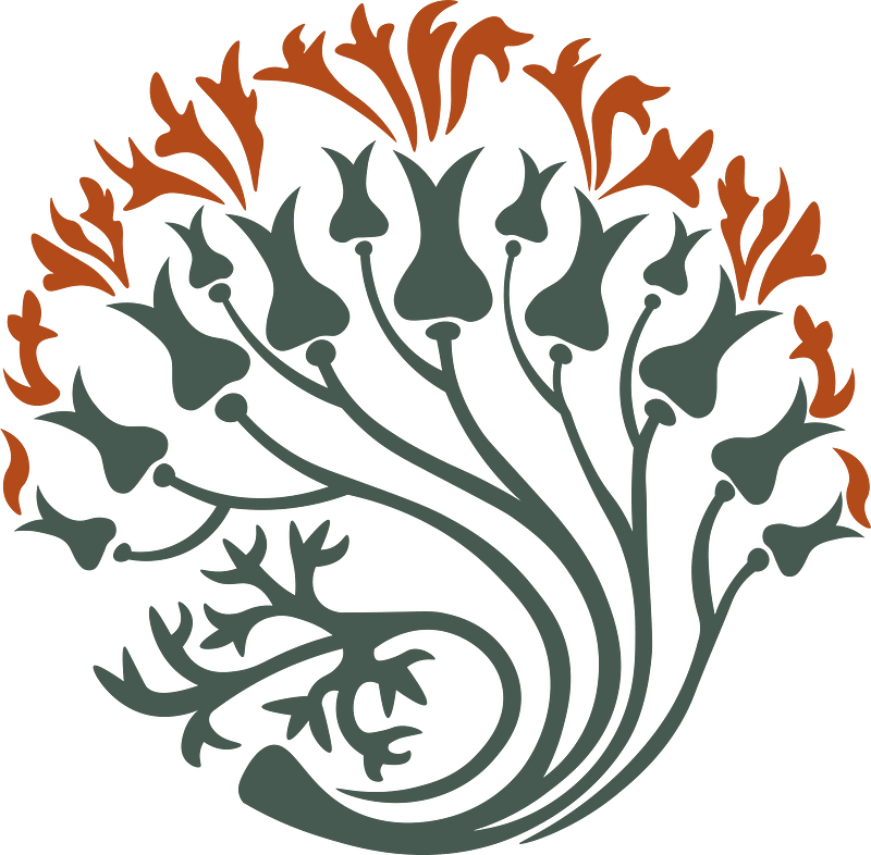 Floral Art Nouveau Ornament after Maurice Pillard Verneuil