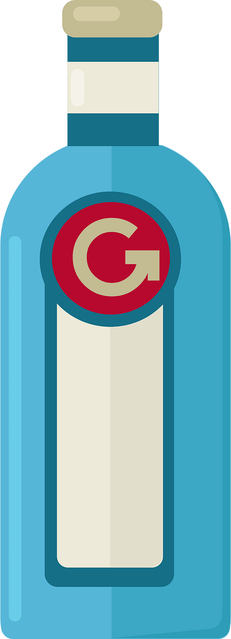 Gin bottle