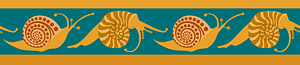 Art Nouveau Ornament of Snail after Maurice Pillard Verneuil