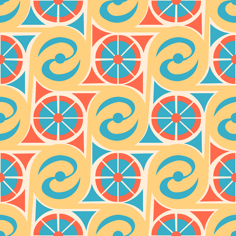 Egyptian Tomb Ceiling Decoration