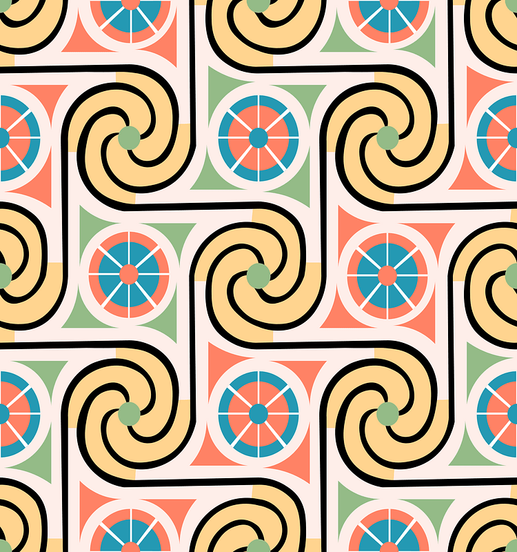 Egyptian Tomb Ceiling Decoration