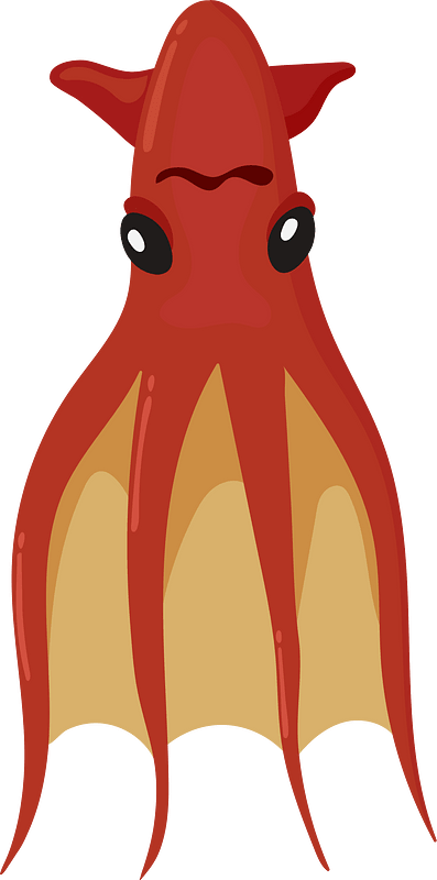 Vampire squid - Free vector clipart images on creazilla.com