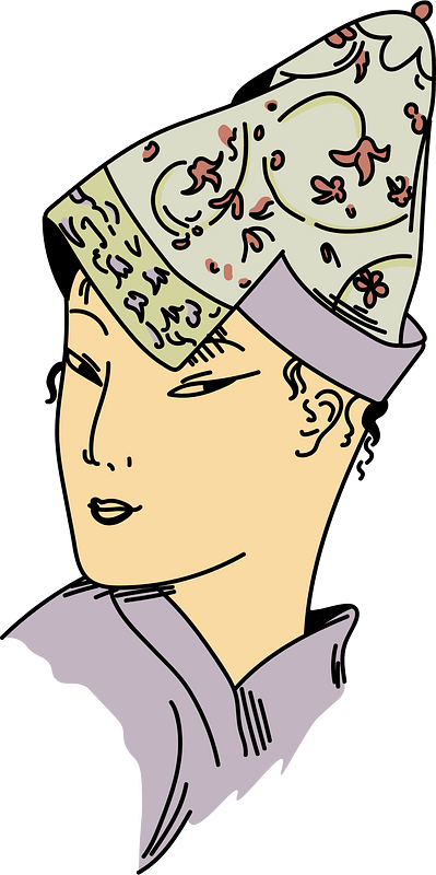 Persian Small axtinguisher-shaped hat