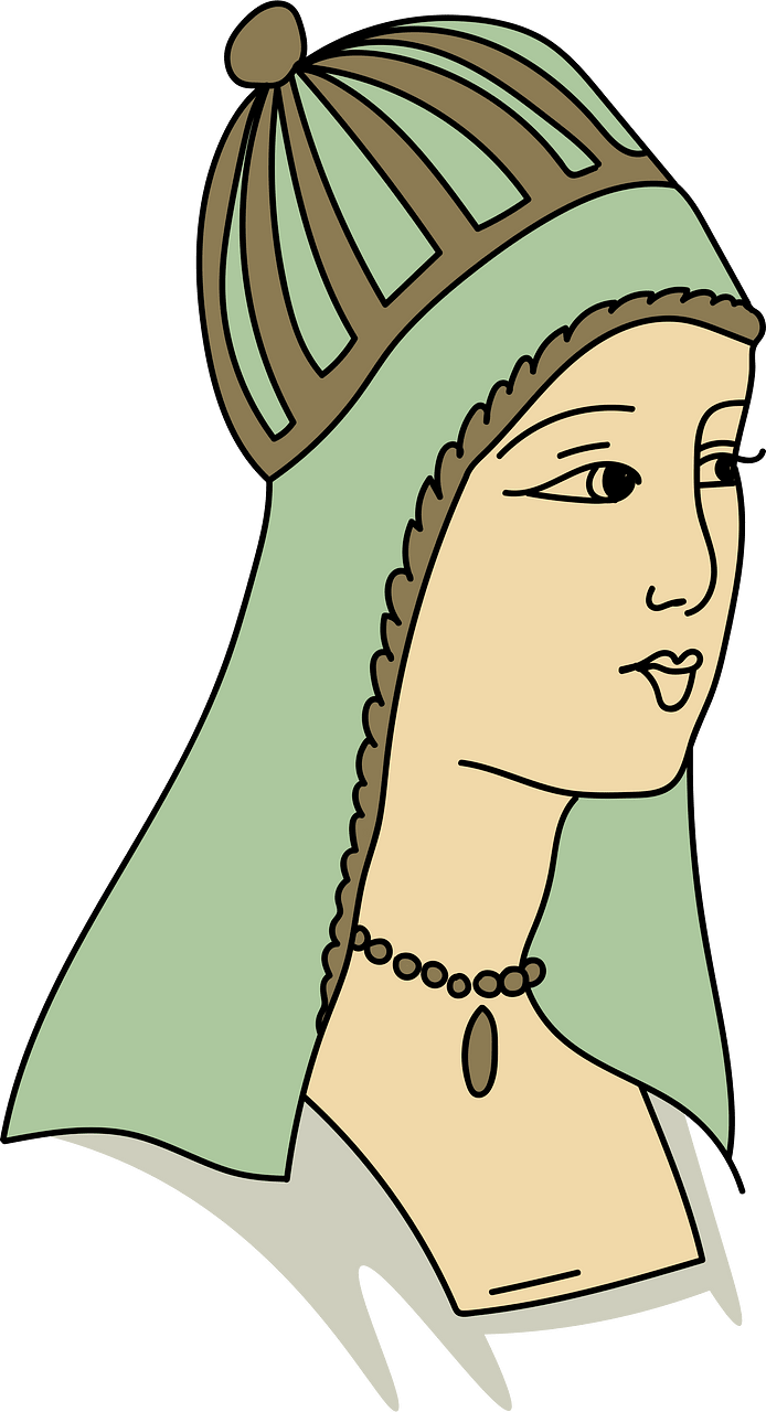 Regular headdress. Bottom formed by a small dome surmounted with a ball