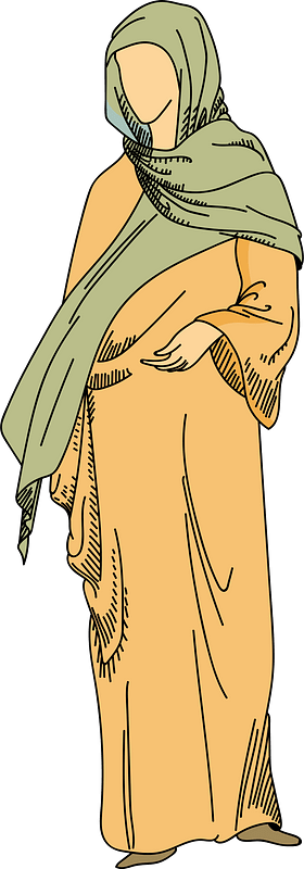 Anglo-Saxon VIIIth century dress