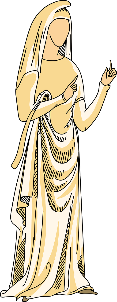 Country-woman's dress XIVth century