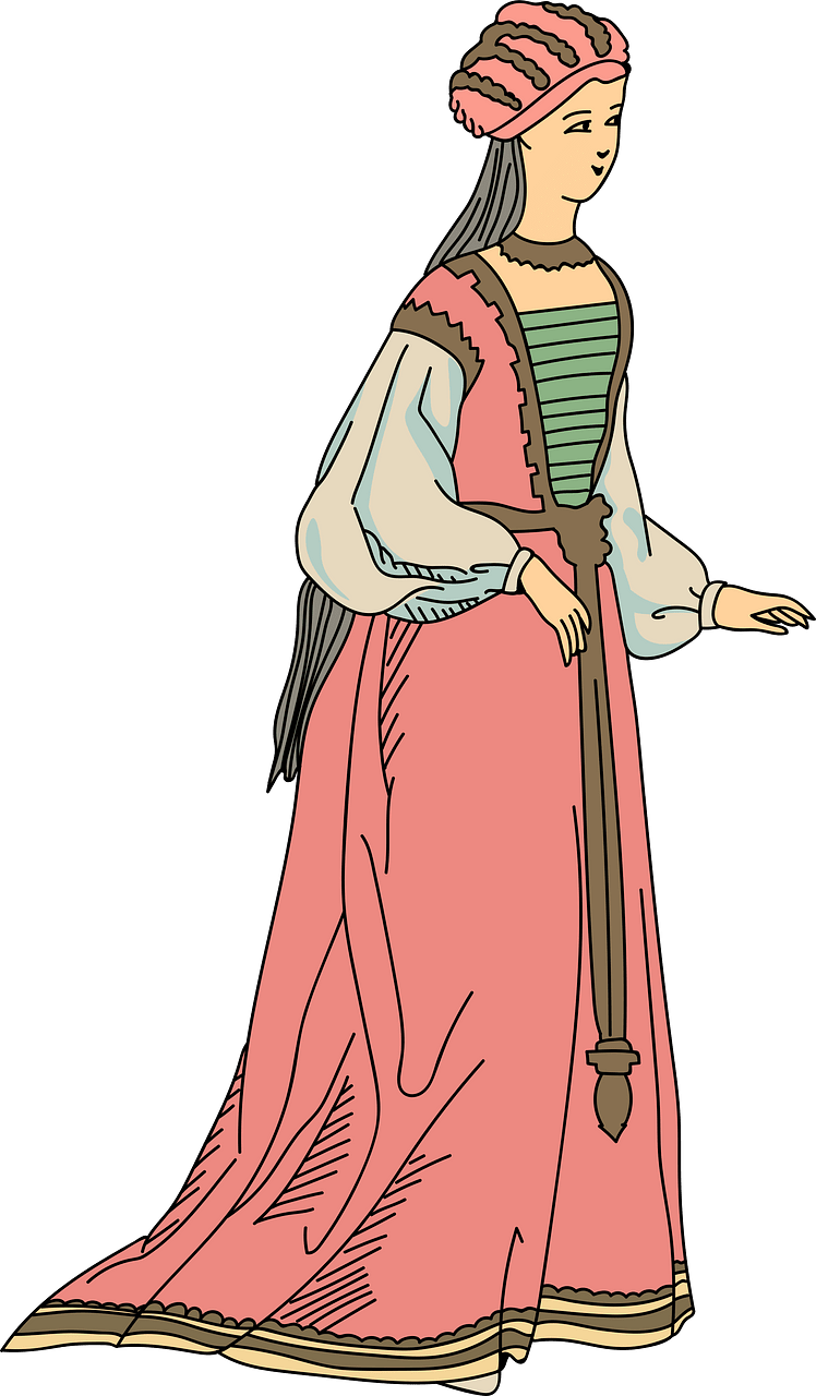 XVIth cent. dress