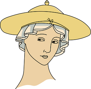 Hat of a woman of the Canton of Vaud (Switzerland)