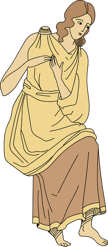 Gallic costume taken from an ancient bronze B.C. 600