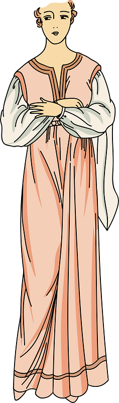 Costume of a Gallic lady