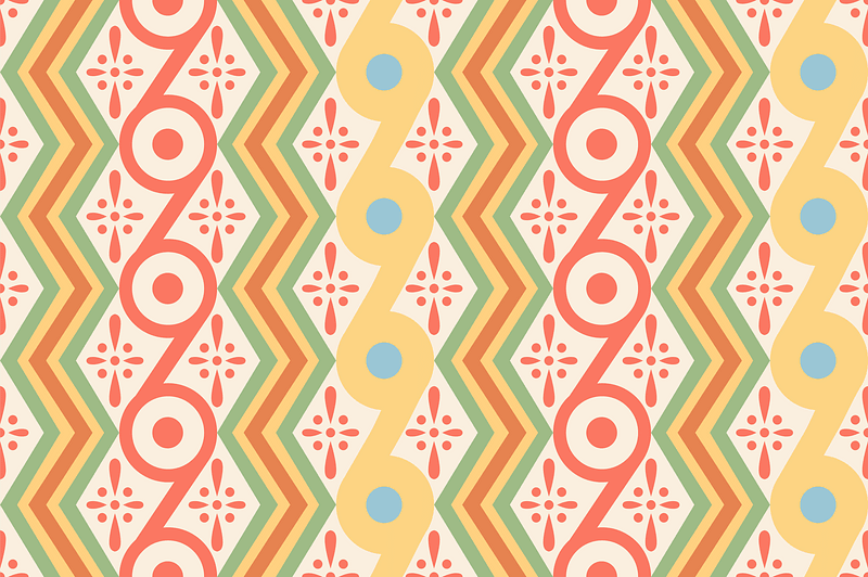 Egyptian Tomb Ceiling Decoration