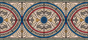Stained glass walls of Newcastle upon Tyne Cathedral